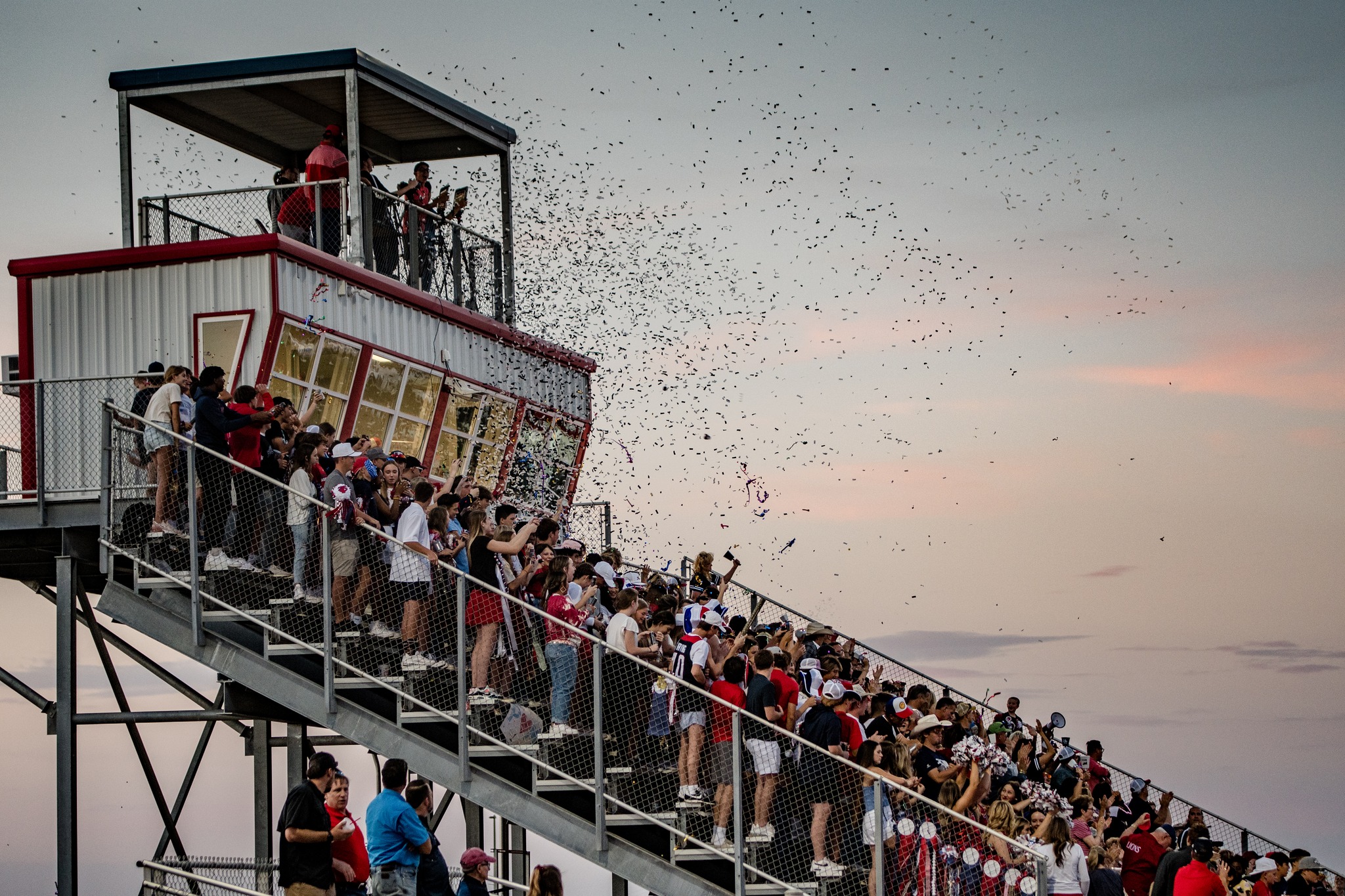Students in the Stands